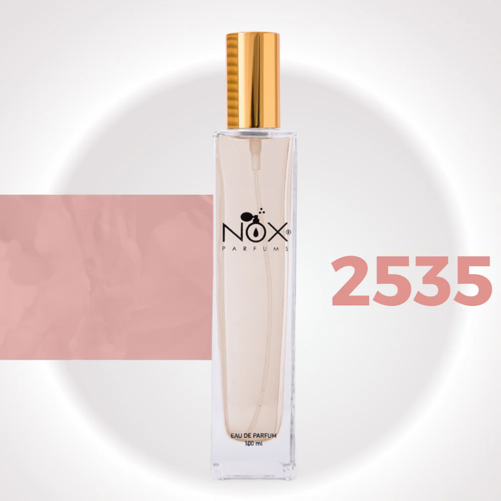 Un parfum audacieux et ultra glamour, aux notes sucrées et solaires.
